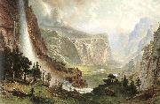 The Domes of the Yosemites Albert Bierstadt